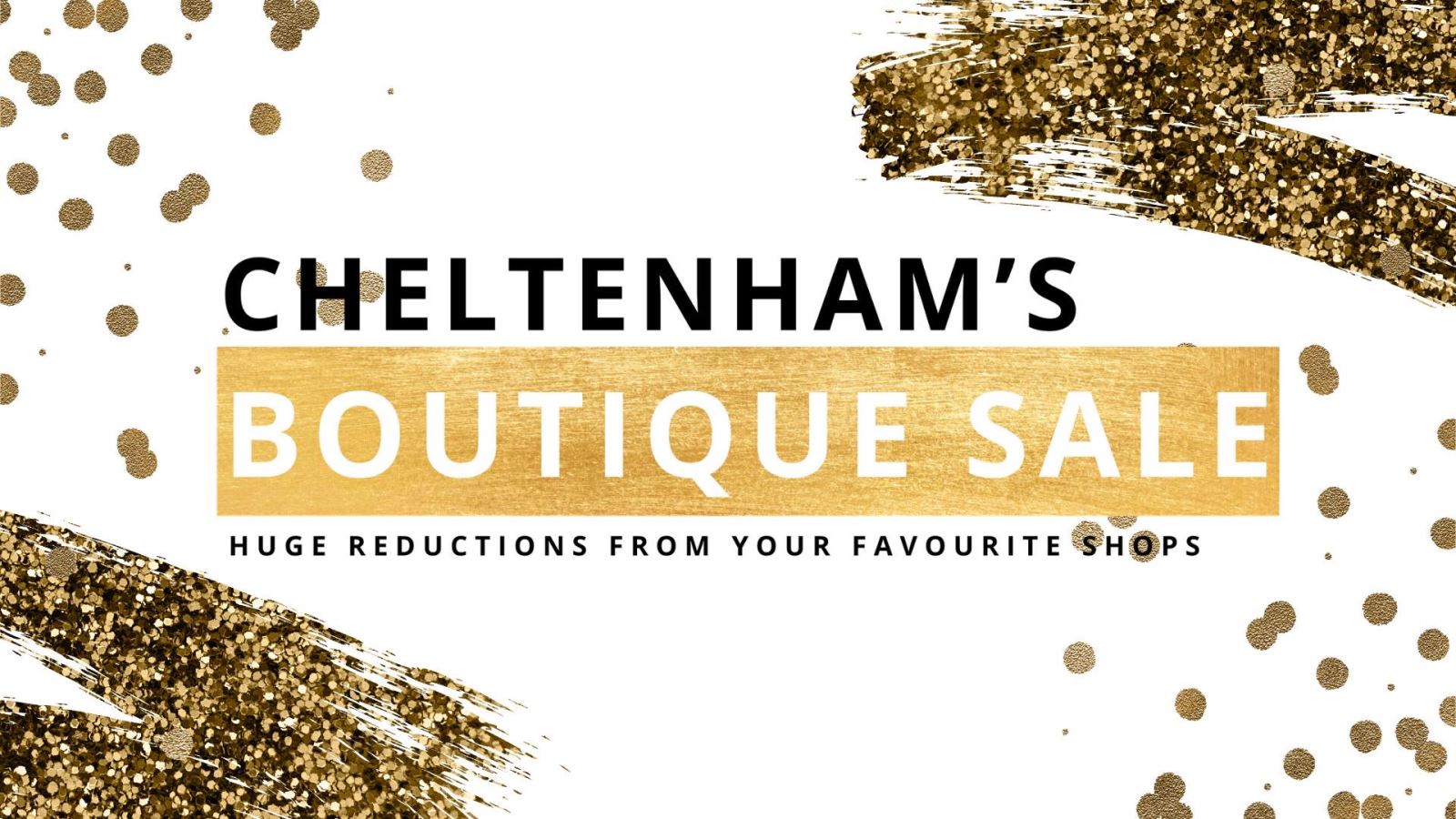 Cheltenham Boutique Sale poster